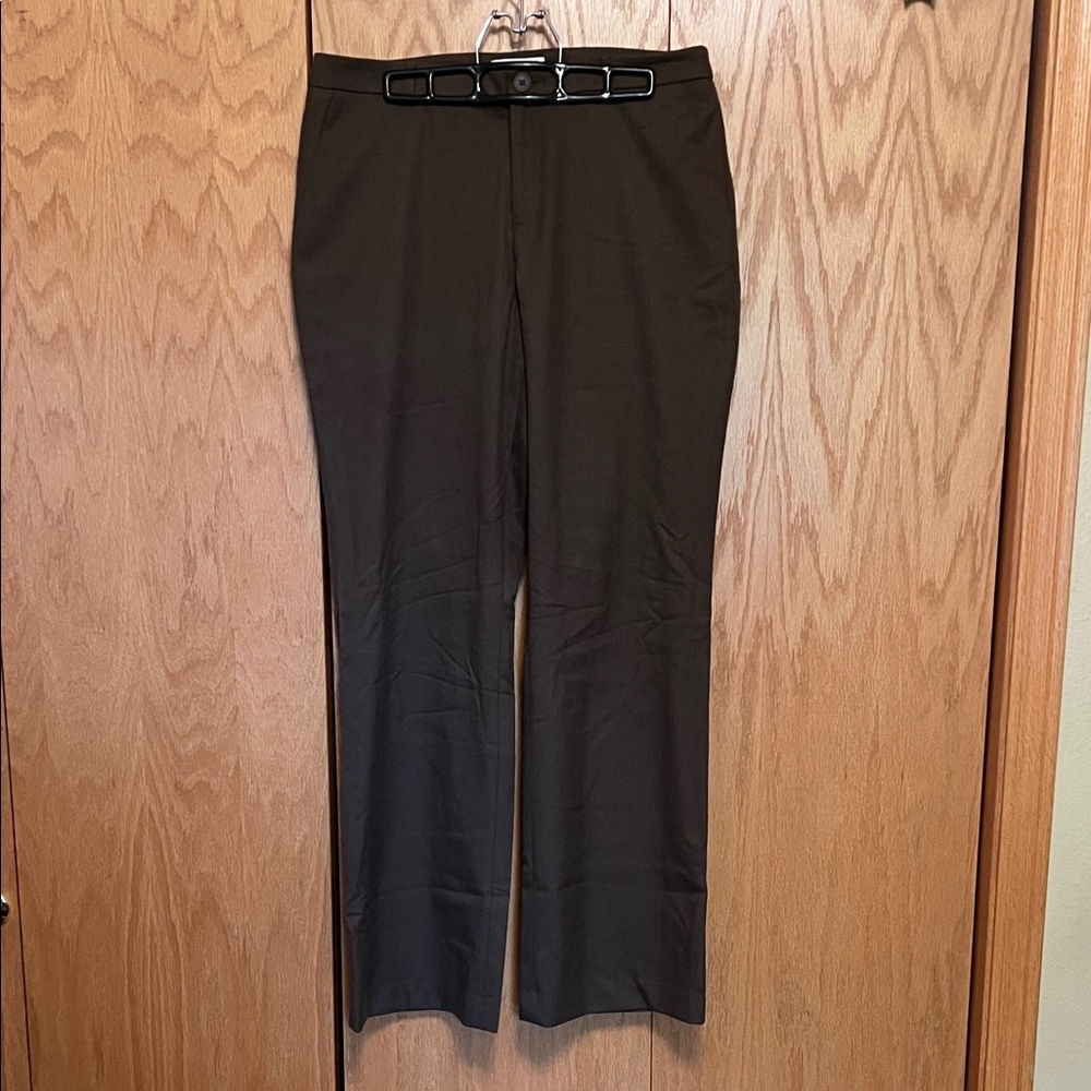 Coldwater Creek Dark Brown Dress Trousers Pants